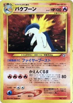 Typhlosion 「NEO_PREMIUM_FILE_1 No. 006」「JP」